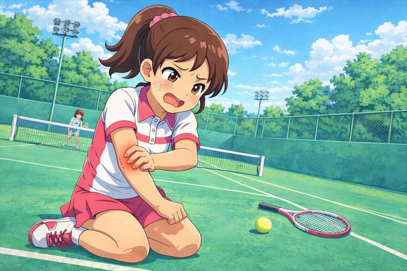 テニス肘の痛みを解消 生活をサポートします