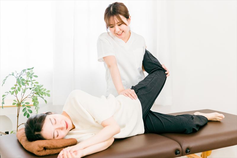 ストレッチで症状を緩和