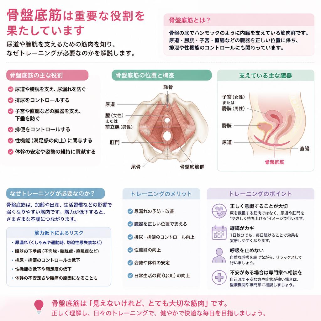 骨盤底筋とは？