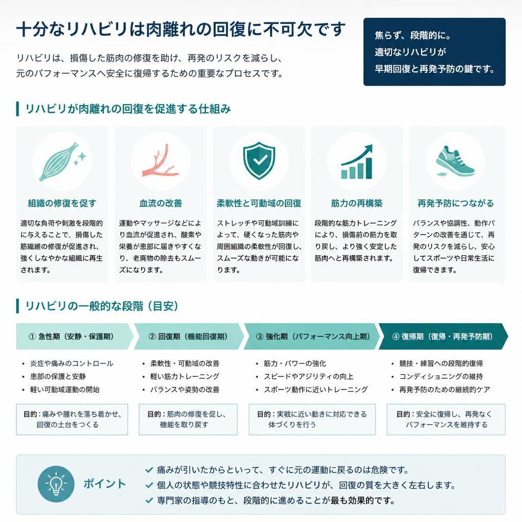 リハビリの重要性