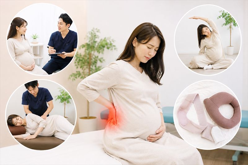 妊娠中の腰痛は我慢するしかない？  マタニティケアを受ける際の注意点